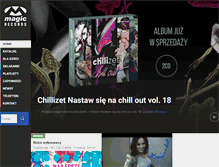Tablet Screenshot of magicrecords.pl